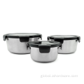 Leakproof Stainless Steel Food Containers With Plastic Lid